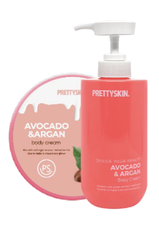 Avocado & Argan Body Cream Pump (500 ml)