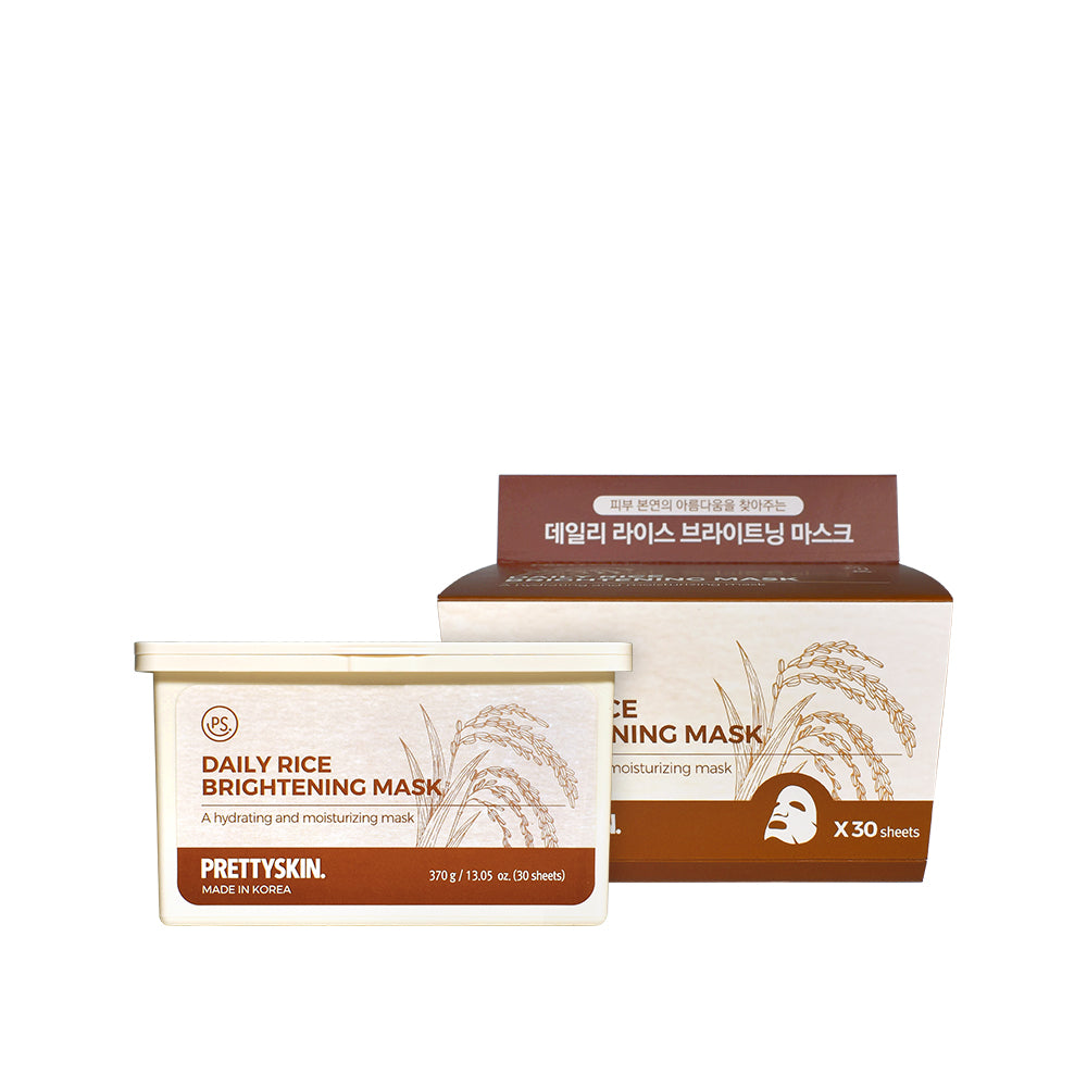 Daily Rice Brightening Mask (30 Sheets)