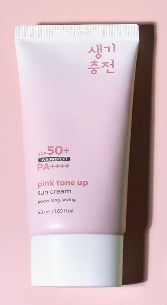 Pink Tone Up Sun Cream 50+ PA++++ SPF
