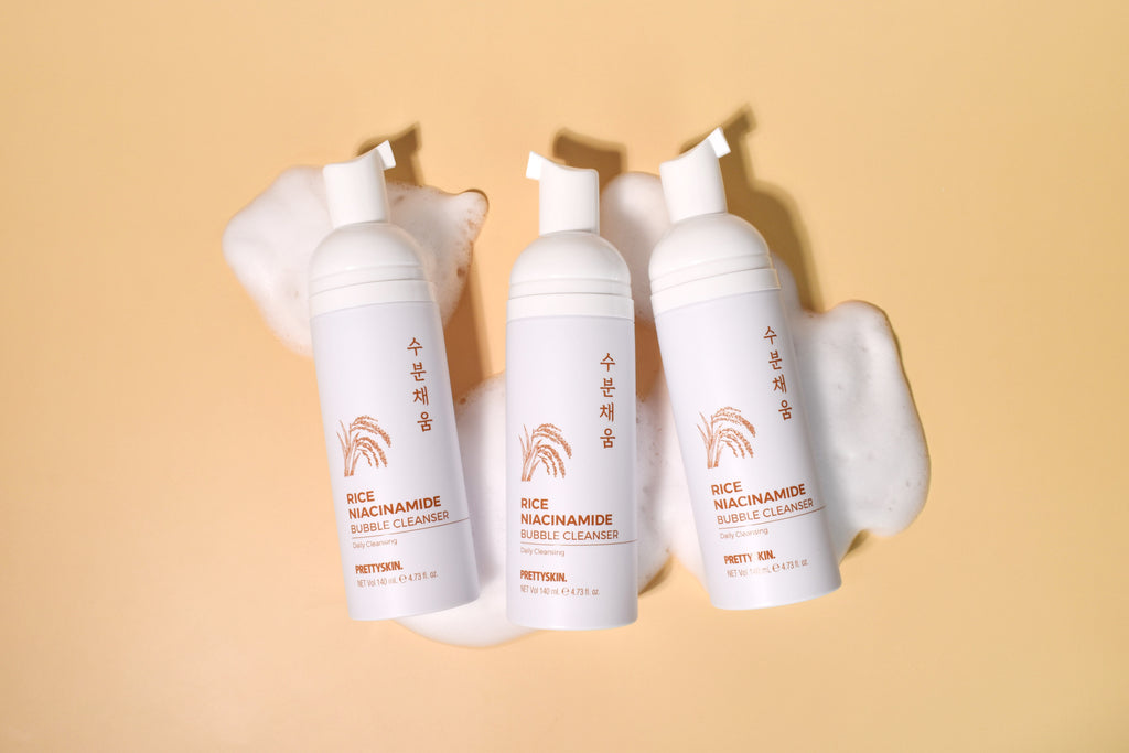Rice Niacinamide Bubble Cleanser