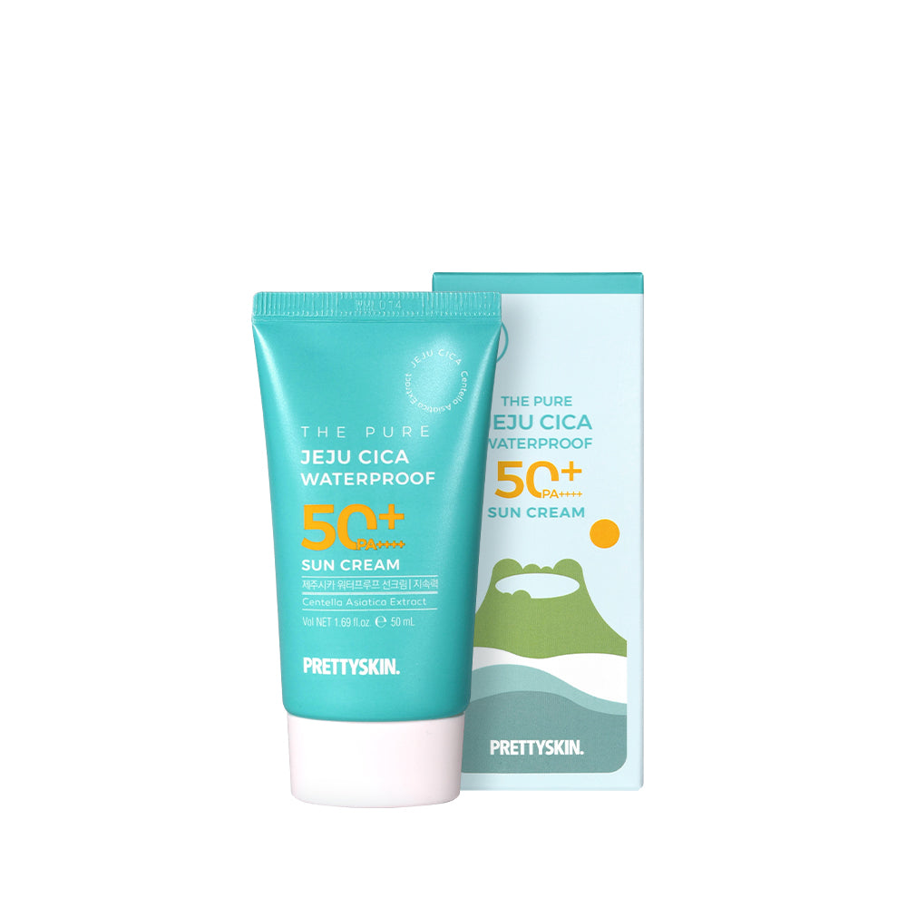 The Pure Jeju Cica Waterproof Sun Cream