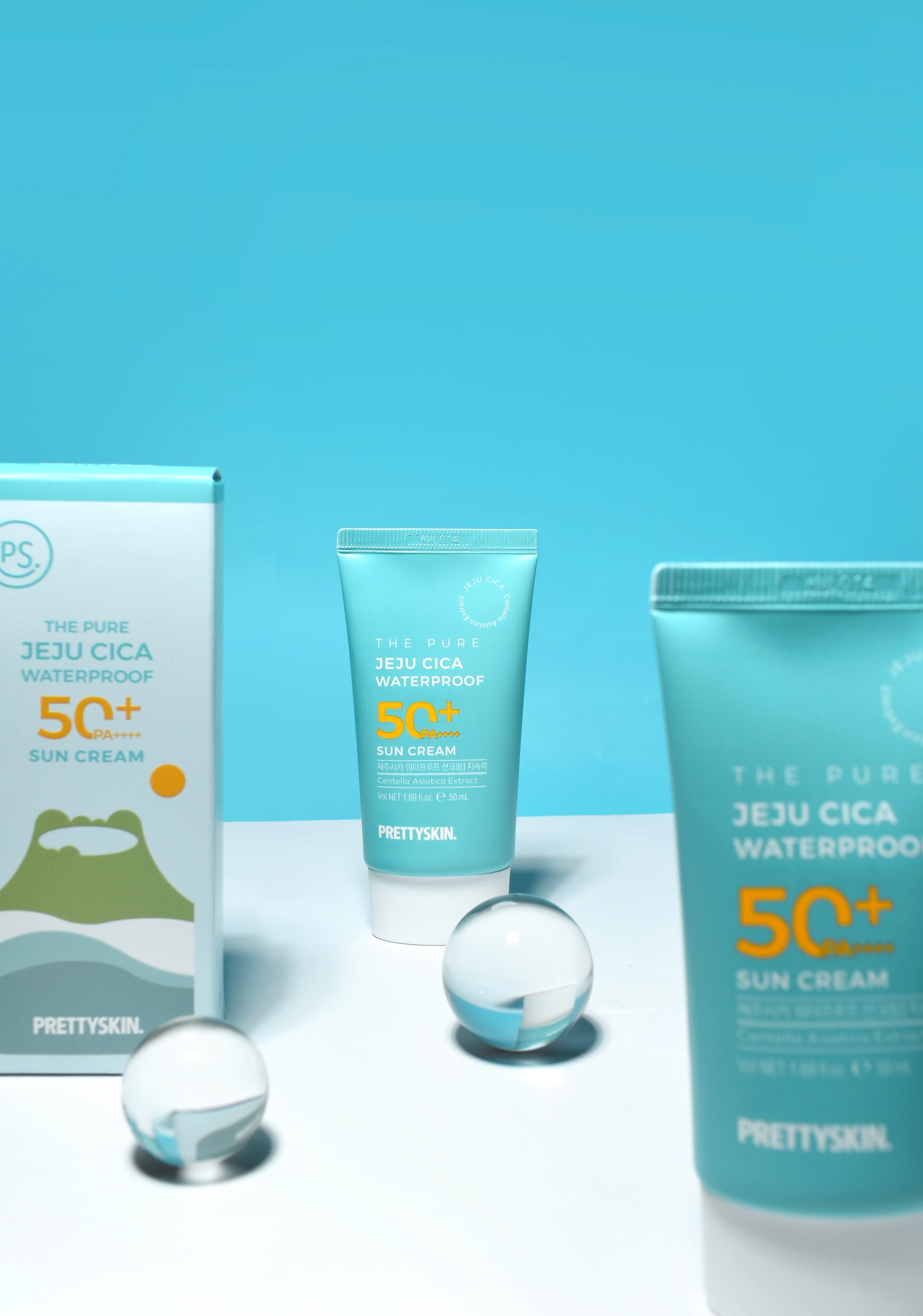 The Pure Jeju Cica Waterproof Sun Cream